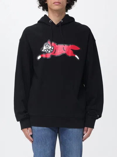 Icecream Running Dog Cotton Hooded Sweatshirt In Black