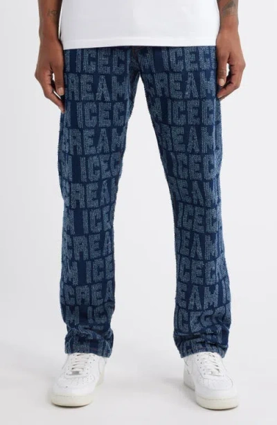Icecream Sweet Tooth Fil Coupé Jeans In Blue Moon