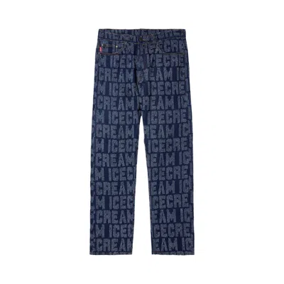 Pre-owned Icecream Sweet Tooth Strawberry Fit Jeans 'blue Moon' | Men's Size 36