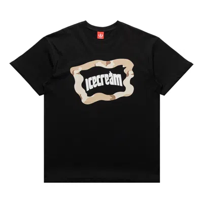 Pre-owned Icecream Taupe Short-sleeve Tee 'black' | Men's Size Xxxl