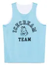 Icecream Team  Basketball Tank Top In Blue