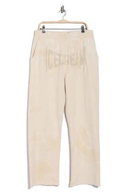 Icecream The Arch French Terry Sweatpants In Neutral