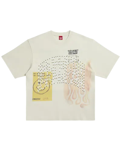 Icecream Kids' The Hill Ss Knit (oversize) In White