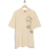 Icecream The Palms Embroidered Oversize T-shirt In Neutral