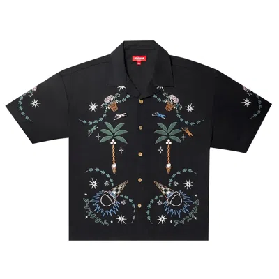 Pre-owned Icecream The Palms Short-sleeve Shirt 'black'