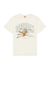 Icecream Toppings Short Sleeve Tee In Cream