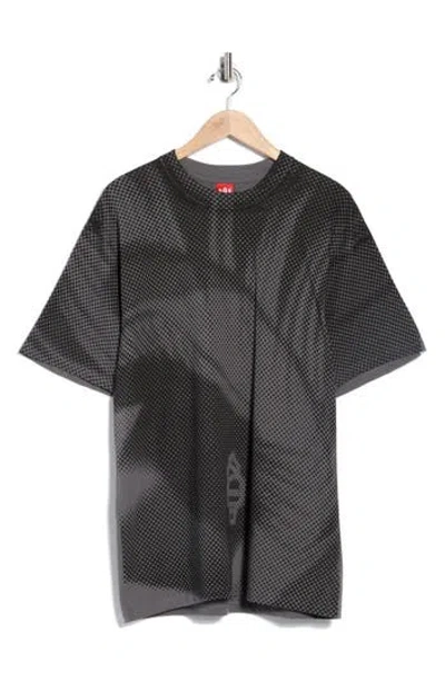 Icecream These Eyes Oversize Graphic T-shirt In Black