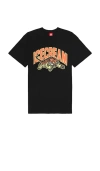 Icecream Tiger Cotton Graphic T-shirt In 黑色