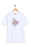 Icecream Tip Graphic T-shirt In White