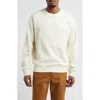Icecream Tonal Oversize Crewneck Sweatshirt In Whisper White