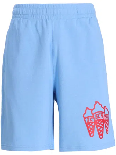 Icecream Triple Cone Shorts In Blue