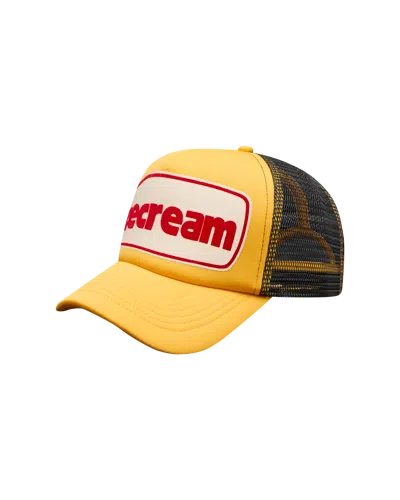 Icecream Kids'  Tub Trucker Cap In Yellow