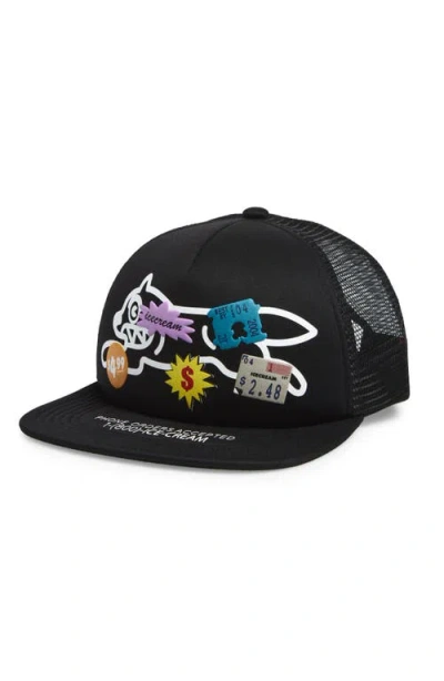 Icecream Two For Five Trucker Hat In Black
