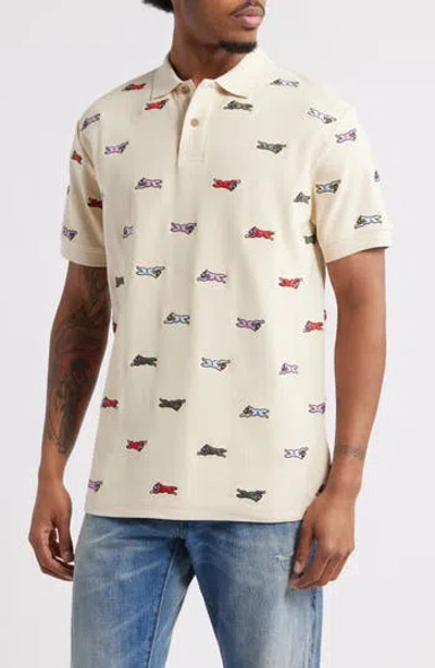 ICECREAM ICECREAM UNIVERSE EMBROIDERED POLO