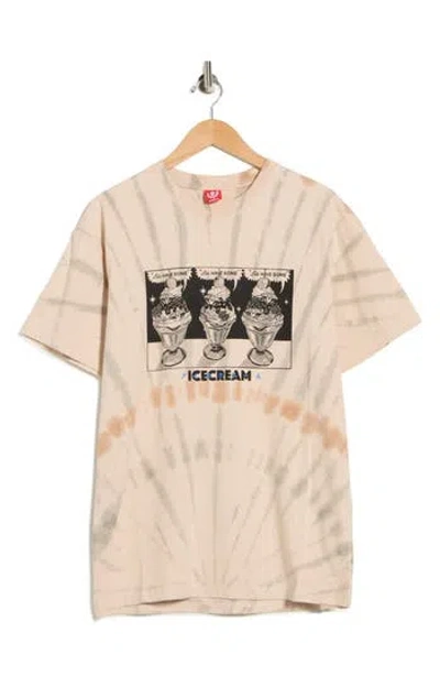 Icecream Unlimited Power Graphic T-shirt In Neutral