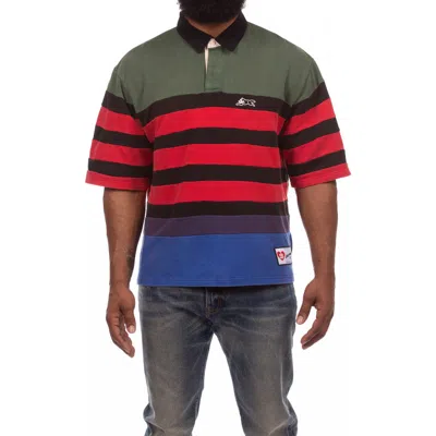 Icecream Utopia Stripe Polo In Multi