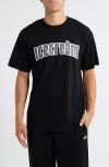 Icecream Vanilla Graphic T-shirt In Black