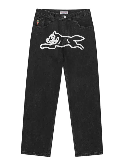 Icecream Running Dog Denim Jeans In Black