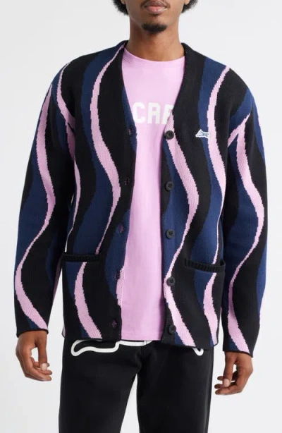 Icecream Vert Cotton Cardigan In Blue