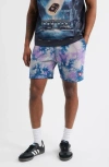 Icecream Villain Shorts In Blue