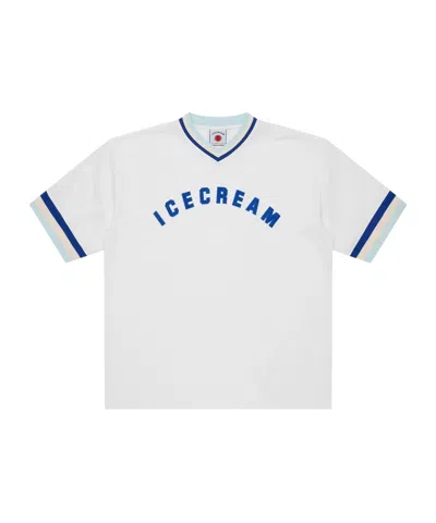 Icecream V-neck Short-sleeved T-shirt In Multi