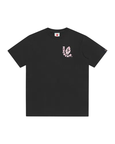 Icecream Kids' Waffle Cone T-shirt In Black