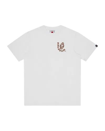 Icecream Kids' Waffle Cone T-shirt In White