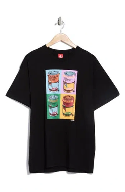 Icecream Warbucks Graphic T-shirt In Black