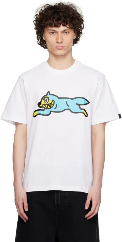 Icecream White Running Dog T-shirt