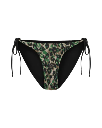 Icecream Kids' Womens Camo Bikini Bottoms In Black