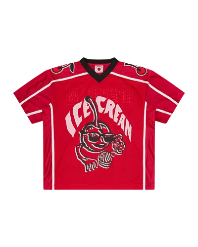 Icecream Kids' Womens Cherry Football Jersey In Red