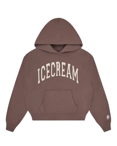 Icecream Kids' Womens College Cropped Popover Hood In Pink