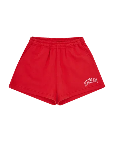 Icecream Kids' Womens College Short In Red