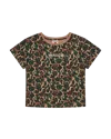 Icecream Womens Crystal Soft Serve Baby Tee In Brown