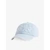 Icecream Womens Light Wash Blue Logo-appliqué Cotton Baseball Cap In Blue