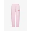 Icecream Womens Pink Cone Embroidered Cotton-jersey Jogging Bottoms Xs In Pink