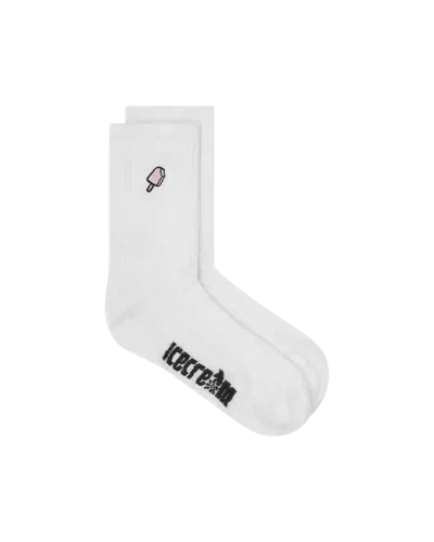 Icecream Kids' Womens Popsicle Socks In White