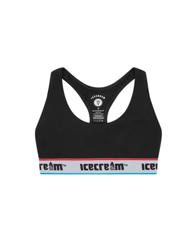 Icecream Kids' Womens Soft Serve Bralette In Black