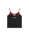 Icecream Womens Soft Serve Contrast Vest Top In Black