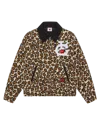Icecream Work Jacket In Leopard Print