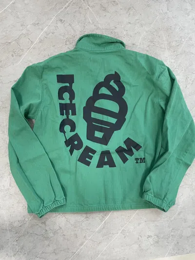Pre-owned Icecream Work Jacket S In Green