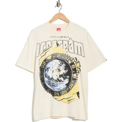 Icecream Worldwide Graphic T-shirt In White