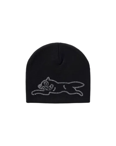 Icecream X Bronze 56k Kids' Rhinestone Beanie In Black