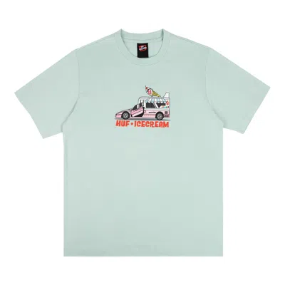 Pre-owned Icecream X Huf Fast Serve Short-sleeve Tee 'mint' | Green | Men's Size S