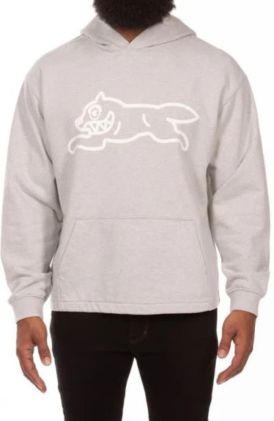 Icecream Yogurt Cotton French Terry Hoodie In White