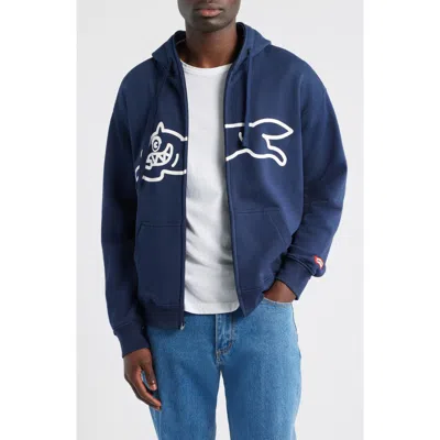 Icecream Zippy Graphic Zip Hoodie In Blue