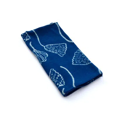 Ichcha Sustainably Made Table Napkins In Blue