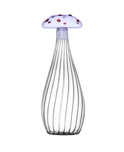 Ichendorf Alice Mushroom Glass Bottle, 32 Oz. In Multi Color