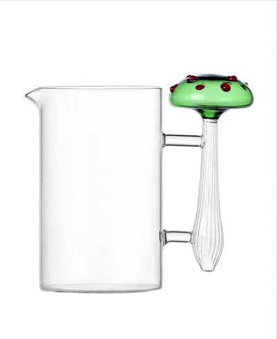 Ichendorf Alice Mushroom Glass Jug, 50.7 Oz. In Multi Color