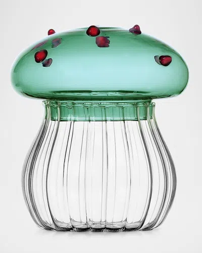 Ichendorf Alice Mushroom Sugar Bowl With Lid In Multi